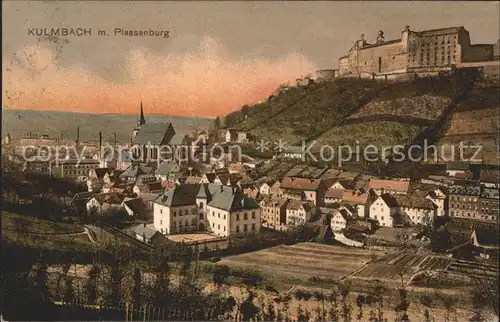 Kulmbach mit Plassenburg / Kulmbach /Kulmbach LKR