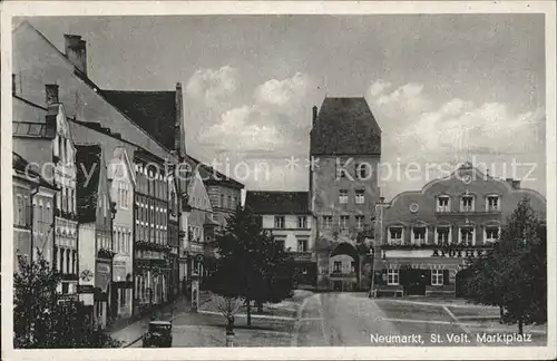 St Veit-Neumarkt Marktplatz / Neumarkt-Sankt Veit /Muehldorf Inn LKR