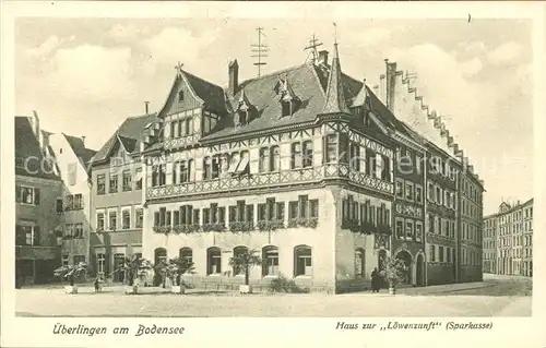 ueberlingen Bodensee Haus zur Loewenzunft  / ueberlingen /Bodenseekreis LKR