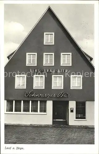 Lauf Pegnitz Restaurant Schwarzer Baer Peter Soergel / Lauf (Pegnitz) /Nuernberger Land LKR