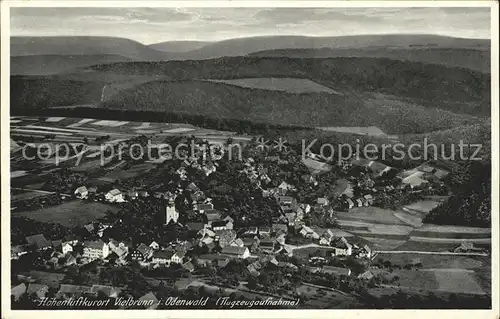 Vielbrunn Fliegeraufnahme / Michelstadt /Odenwaldkreis LKR