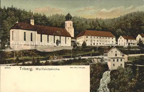 Triberg Schwarzwald Wallfahrtskirche / Triberg im Schwarzwald /Schwarzwald-Baar-Kreis LKR