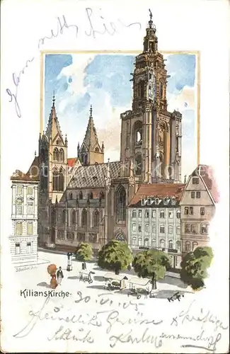 Heilbronn Neckar Kilianskirche / Heilbronn /Heilbronn LKR