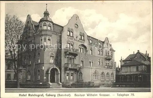 Coburg Hotel Reichsgraf Wilhelm Grosser / Coburg /Coburg LKR