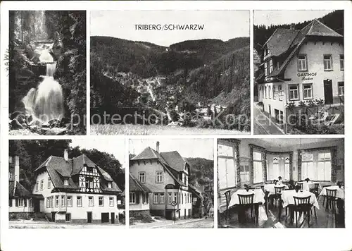 Triberg Schwarzwald Gasthaus Ruckser / Triberg im Schwarzwald /Schwarzwald-Baar-Kreis LKR