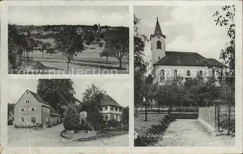 Ebersweier Kirche Kaufhaus / Durbach /Ortenaukreis LKR