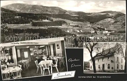 Schwand Tegernau Panorama Gasthaus Pension Sennhuette / Tegernau /Loerrach LKR