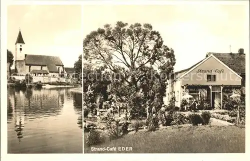 Hengersberg Strand Cafe Eder Kirche / Hengersberg /Deggendorf LKR