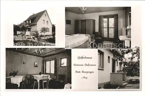 Bad Krozingen Gaestehaus Hofmann / Bad Krozingen /Breisgau-Hochschwarzwald LKR