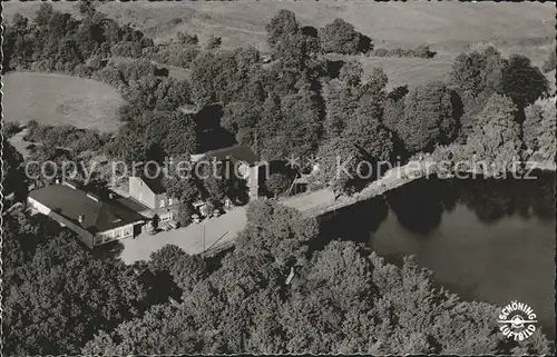 Bargteheide Lasbeker Muehle See Fliegeraufnahme / Bargteheide /Stormarn LKR