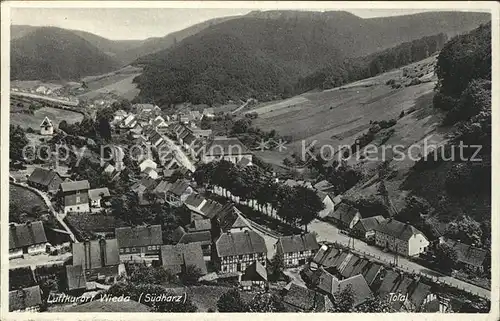 Wieda Panorama Luftkurort / Wieda /Osterode Harz LKR