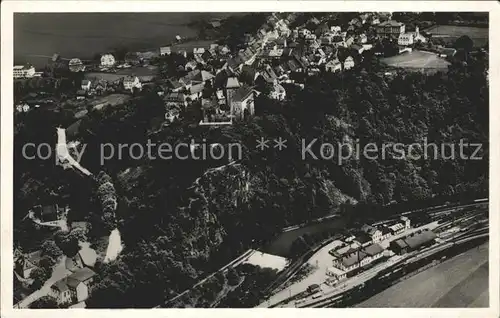 Wolkenstein Erzgebirge Fliegeraufnahme Junkers Luftbild Nr. 28884 / Wolkenstein /Erzgebirgskreis LKR