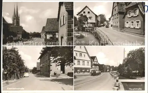 Ottersweier Kirche Strassenpartie / Ottersweier /Rastatt LKR