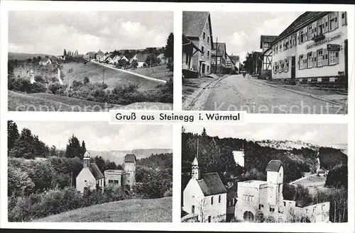 Steinegg Enzkreis im Wuermtal Teilansichten / Neuhausen /Enzkreis LKR