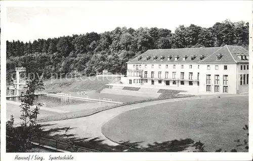 Hennef Sieg Sportschule Schwimmbad / Hennef (Sieg) /Rhein-Sieg-Kreis LKR