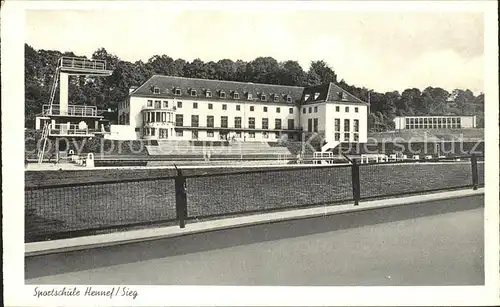 Hennef Sieg Sportschule Schwimmbad / Hennef (Sieg) /Rhein-Sieg-Kreis LKR
