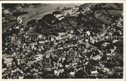 Kulmbach Burg Fliegeraufnahme / Kulmbach /Kulmbach LKR