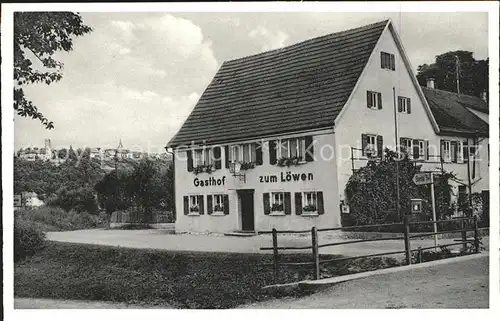 Altkrautheim Gasthof zum Loewen / Krautheim /Hohenlohekreis LKR