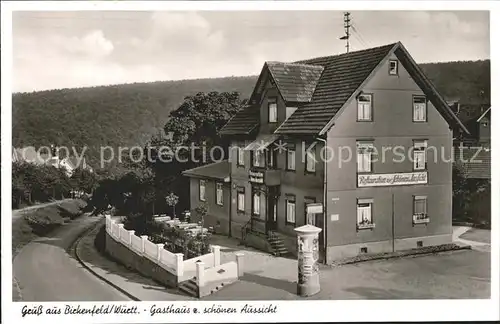 Birkenfeld Wuerttemberg Gasthaus zur schoenen Aussicht / Birkenfeld /Enzkreis LKR