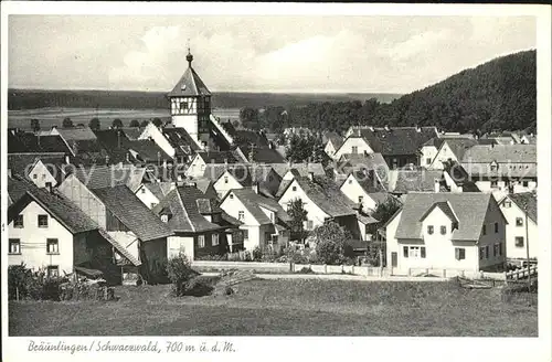 Braeunlingen Ortsansicht mit Kirche / Braeunlingen /Schwarzwald-Baar-Kreis LKR