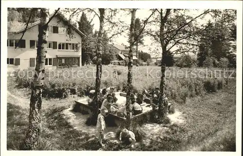 Villingen-Schwenningen Kinderheim Sonnenwinkel Sandkasten / Villingen-Schwenningen /Schwarzwald-Baar-Kreis LKR