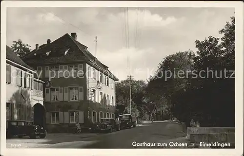 Eimeldingen Gasthaus zum Ochsen / Eimeldingen /Loerrach LKR