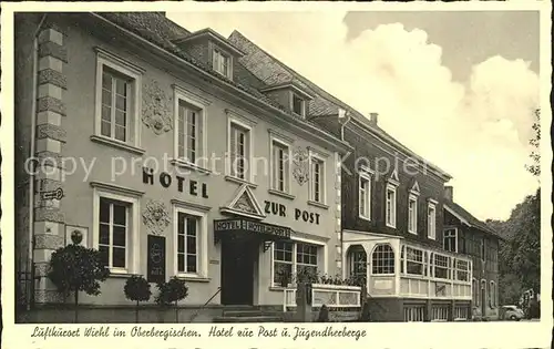 Wiehl Gummersbach Hotel zur Post und Jugendherberge / Wiehl /Oberbergischer Kreis LKR