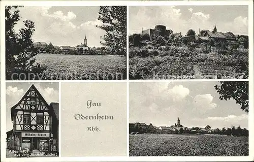 Gau-Odernheim Kolonialwaren W. Eckert / Gau-Odernheim /Alzey-Worms LKR