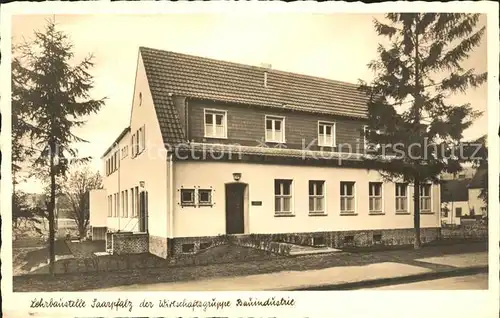 Saarbruecken Lehrbaustelle Saarpfalz Bauindustrie / Saarbruecken /Saarbruecken Stadtkreis