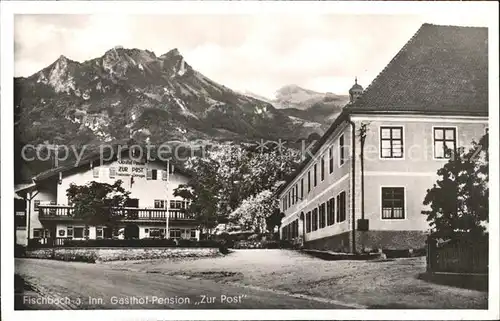 Fischbach Inn Gasthaus Pension Zur Post / Flintsbach a.Inn /Rosenheim LKR