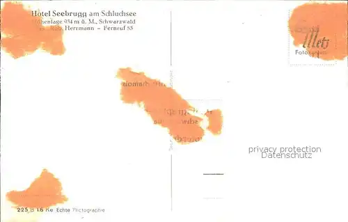 Seebrugg Hotel Schluchsee / Schluchsee /Breisgau-Hochschwarzwald LKR