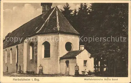 Herbolzheim Breisgau Wallfahrtskirche Maria Sand / Herbolzheim /Emmendingen LKR