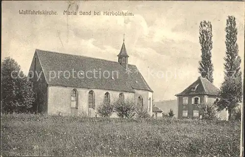 Herbolzheim Breisgau Wallfahrtskirche Maria Sand / Herbolzheim /Emmendingen LKR