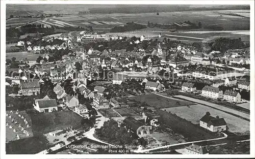 Simmern Hunsrueck Fliegeraufnahme / Simmern/ Hunsrueck /Rhein-Hunsrueck-Kreis LKR