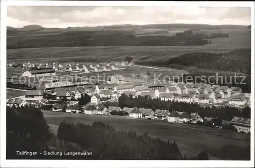 Tailfingen Albstadt Siedlung Langenwand / Albstadt /Zollernalbkreis LKR