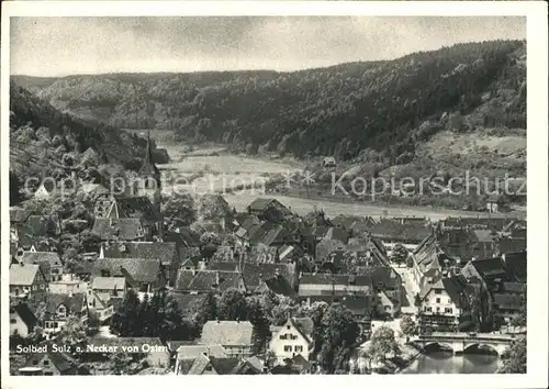 Sulz Neckar Fliegeraufnahme / Sulz am Neckar /Rottweil LKR