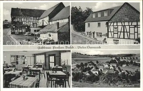 Dieler Halsenbach Gasthaus Pension Busch / Ney /Rhein-Hunsrueck-Kreis LKR