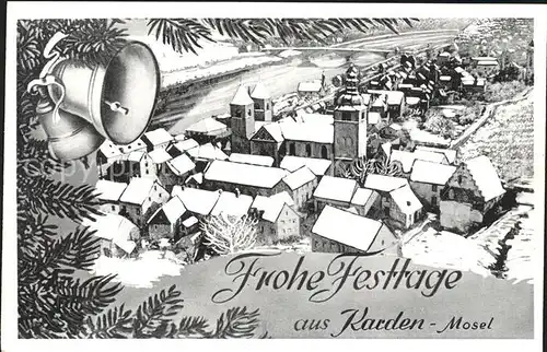 Karden Weihnachtskarte / Treis-Karden /Cochem-Zell LKR