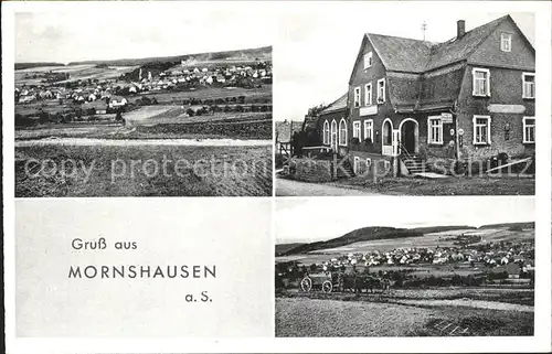 Mornshausen Salzboede Gasthaus zur Linde / Gladenbach /Marburg-Biedenkopf LKR