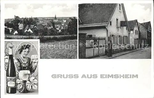 Eimsheim Gasthaus Kath. Becker / Eimsheim /Mainz-Bingen LKR