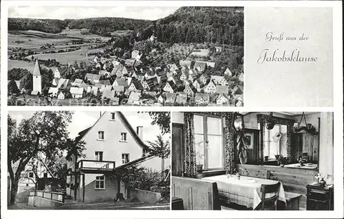 Eschenbach Mittelfranken Cafe Ehalt Jakobsklause / Pommelsbrunn /Nuernberger Land LKR