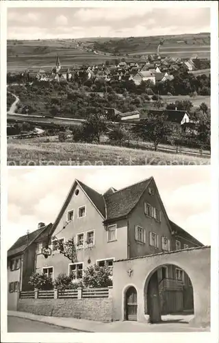 Elpersheim Gasthaus zum Hirschen / Weikersheim /Main-Tauber-Kreis LKR