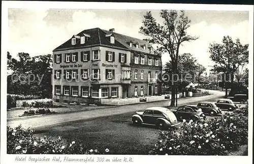Flammersfeld Hotel Bergischer Hof Autos / Flammersfeld /Altenkirchen Westerwald LKR