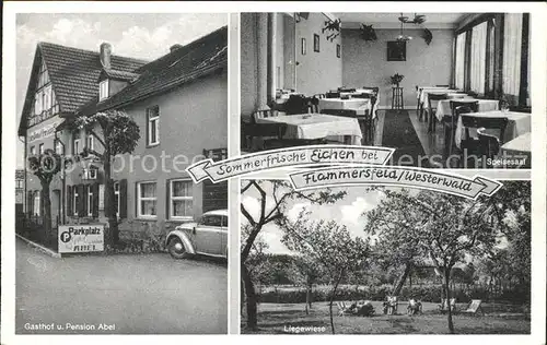 Flammersfeld Gasthaus Pension Abel / Flammersfeld /Altenkirchen Westerwald LKR