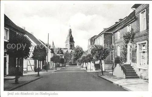 Nuembrecht Strassenpartie / Nuembrecht /Oberbergischer Kreis LKR