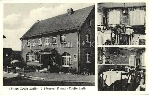 Unnau Westerwald Haus Westerwald Pension Gasthaus / Unnau /Westerwaldkreis LKR