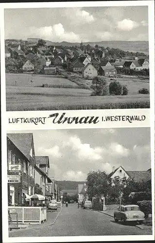 Unnau Westerwald Strassenpartie Autos / Unnau /Westerwaldkreis LKR