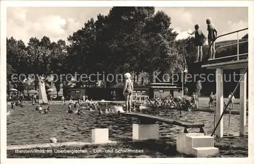 Bielstein Schwimmbad Sprungturm / Wiehl /Oberbergischer Kreis LKR