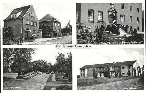 Brachelen Kloster Maria Hilf Ehrenmal Haus der Geschenke / Hueckelhoven /Heinsberg LKR