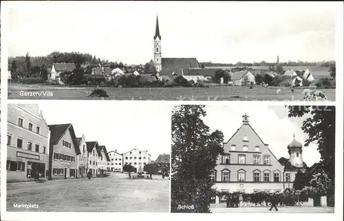 Gerzen Vils Schloss Gemischtwaren Max Furtmair / Gerzen /Landshut LKR